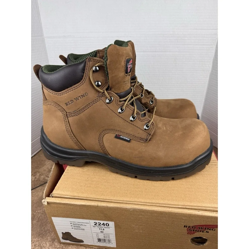 Red Wing 2240 Waterproof Boots (Composite/Non-Metallic Safety Toe)